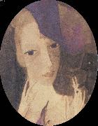 Marie Laurencin Cat and female oil painting on canvas